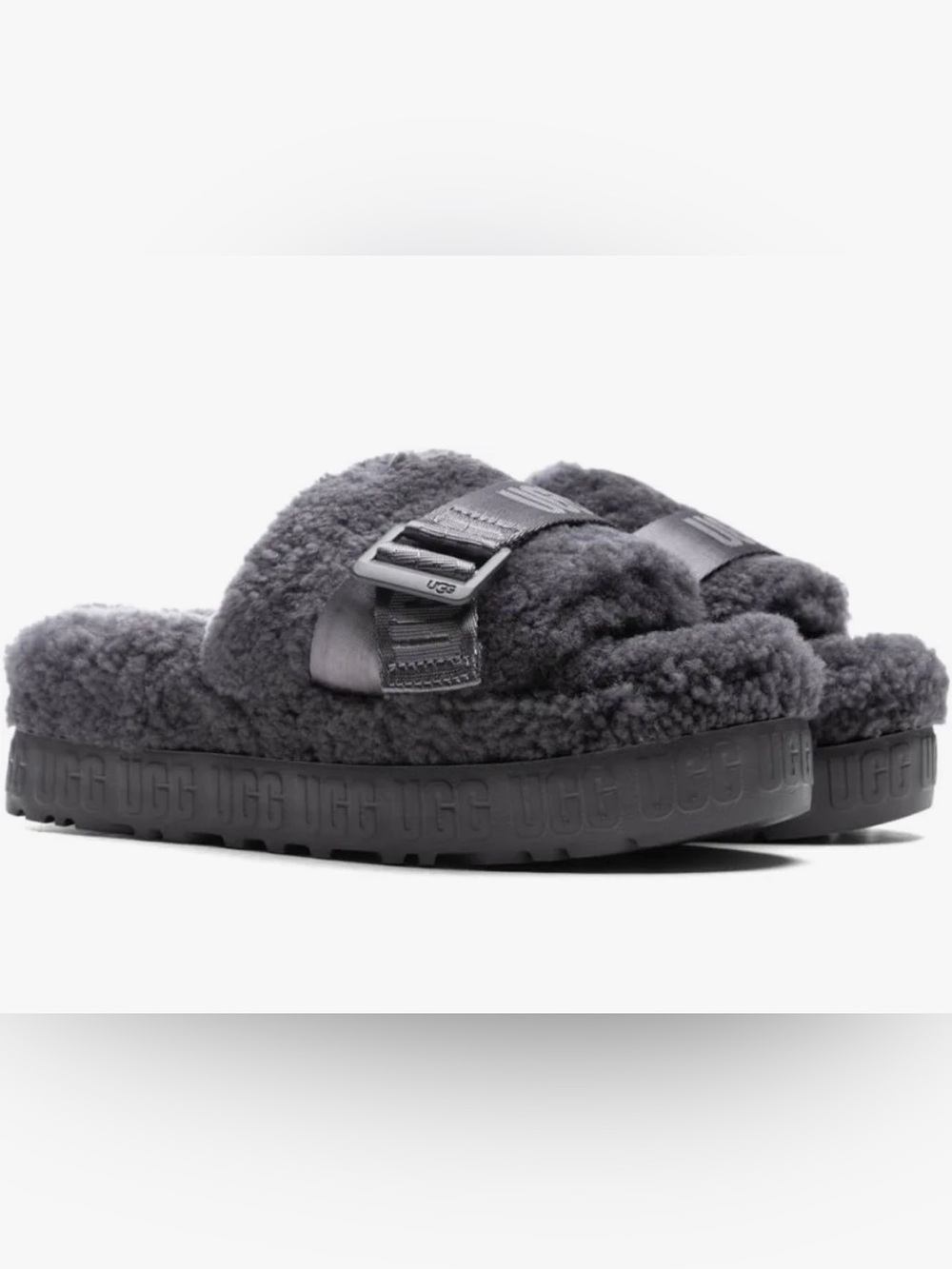 UGG Fluffita Slide - Charcoal grey